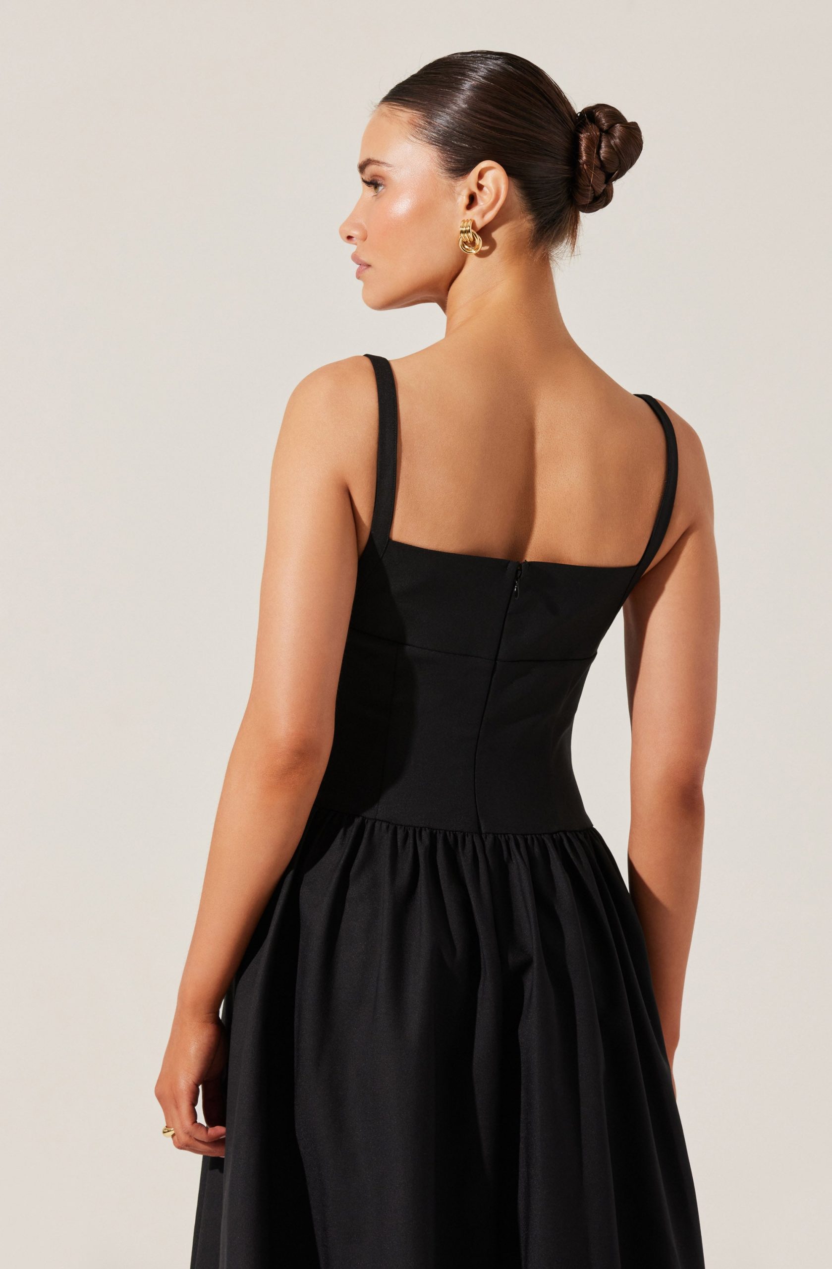 Jevi Sleeveless Bubble Midi Dress - Image 4