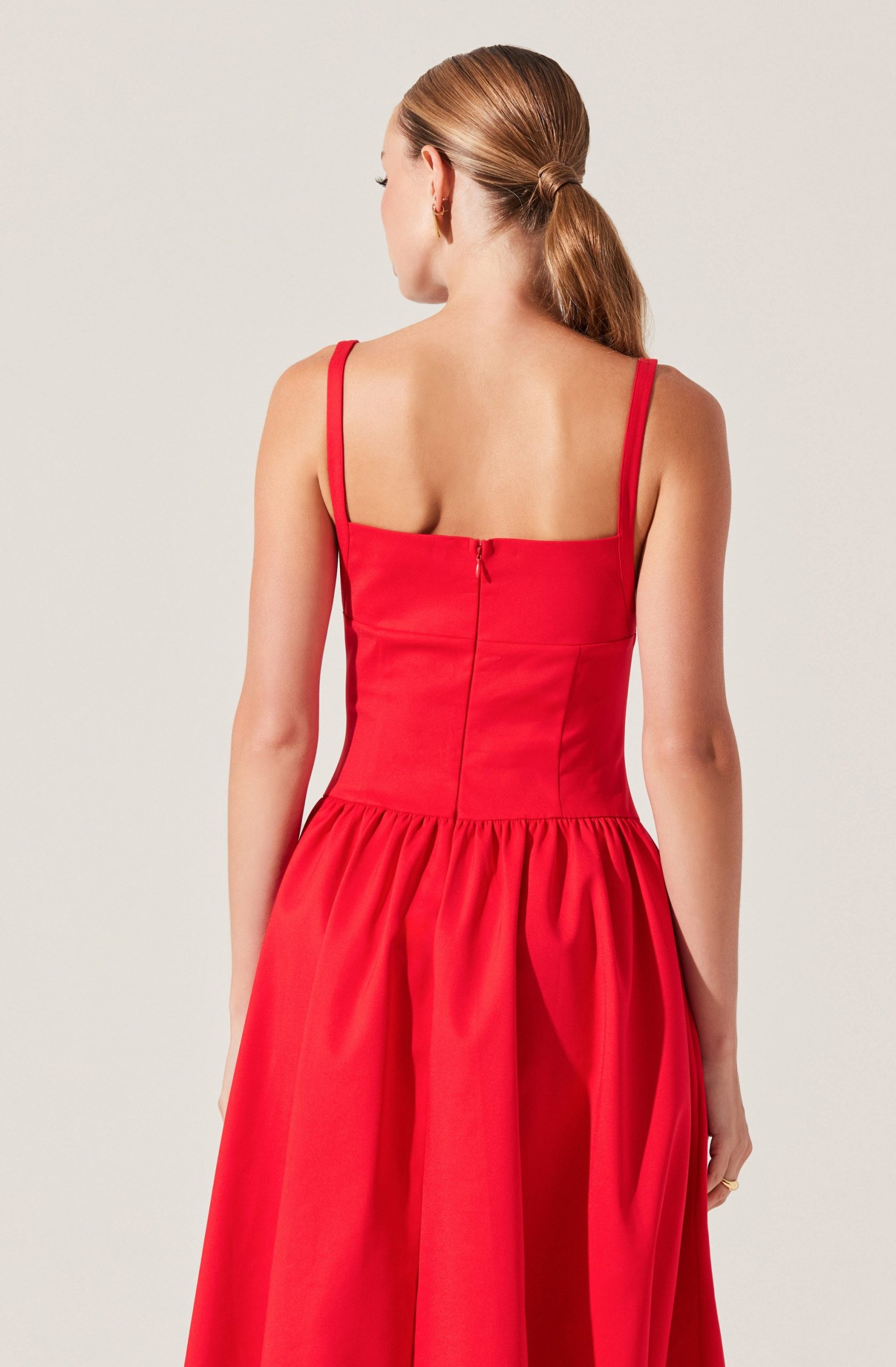 Jevi Sleeveless Bubble Midi Dress - Image 8